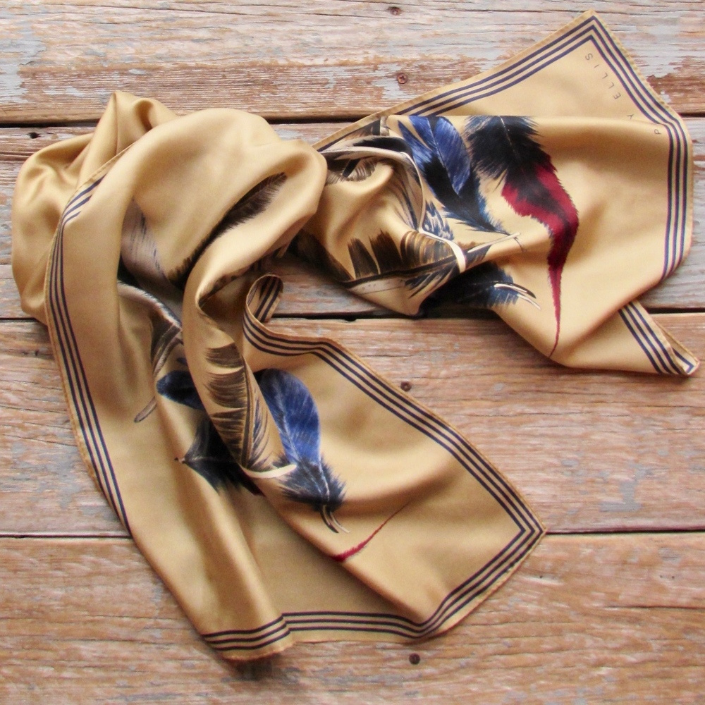 Vintage Perry Ellis Silk Scarf